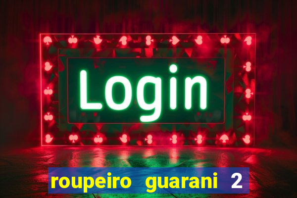 roupeiro guarani 2 portas de correr com espelho